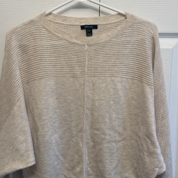RW&Co batwing sleeve sweater, small - Picture 3 of 7